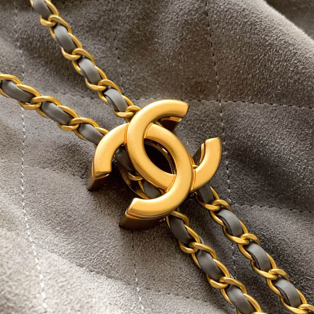 Ch**el 25 medium handbag suede(high-end grade)