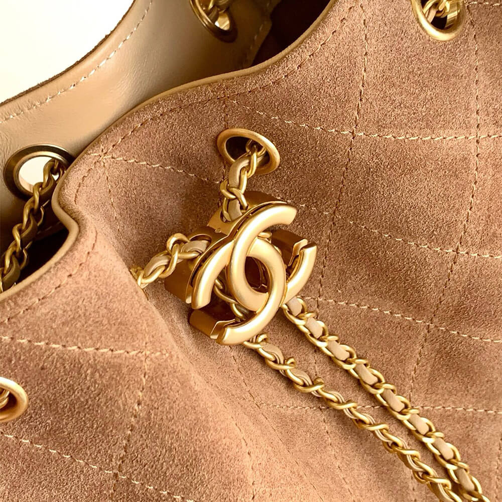 Ch**el 25 medium handbag suede(high-end grade)