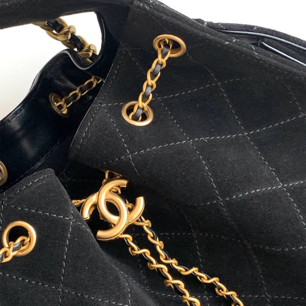 Ch**el 25 small handbag suede(high-end grade)
