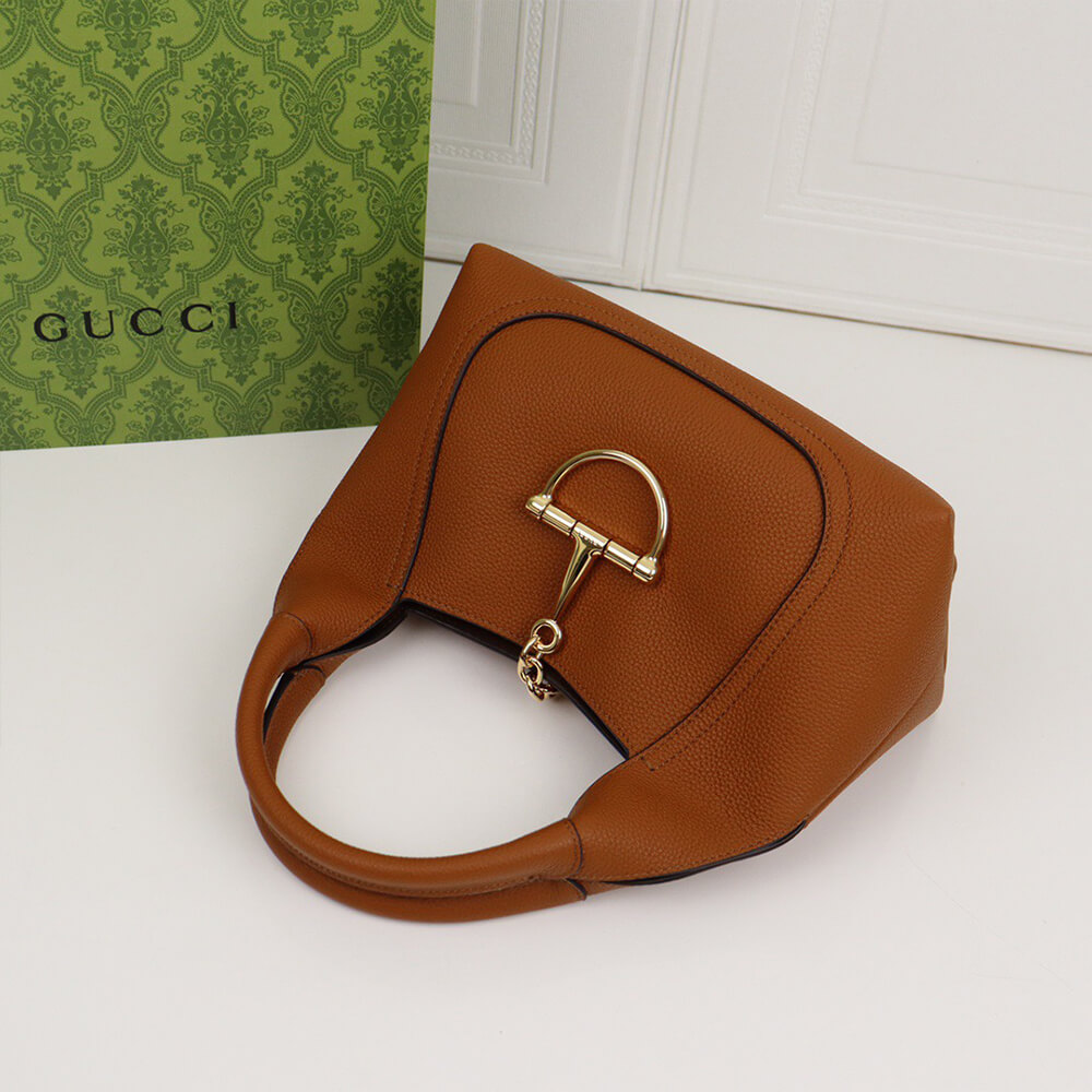G*u*i softbit medium top handle bag