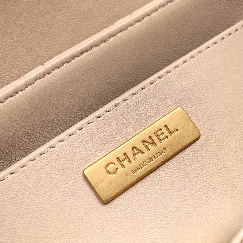 Ch**el small flap bag with top handle(high-end grade)