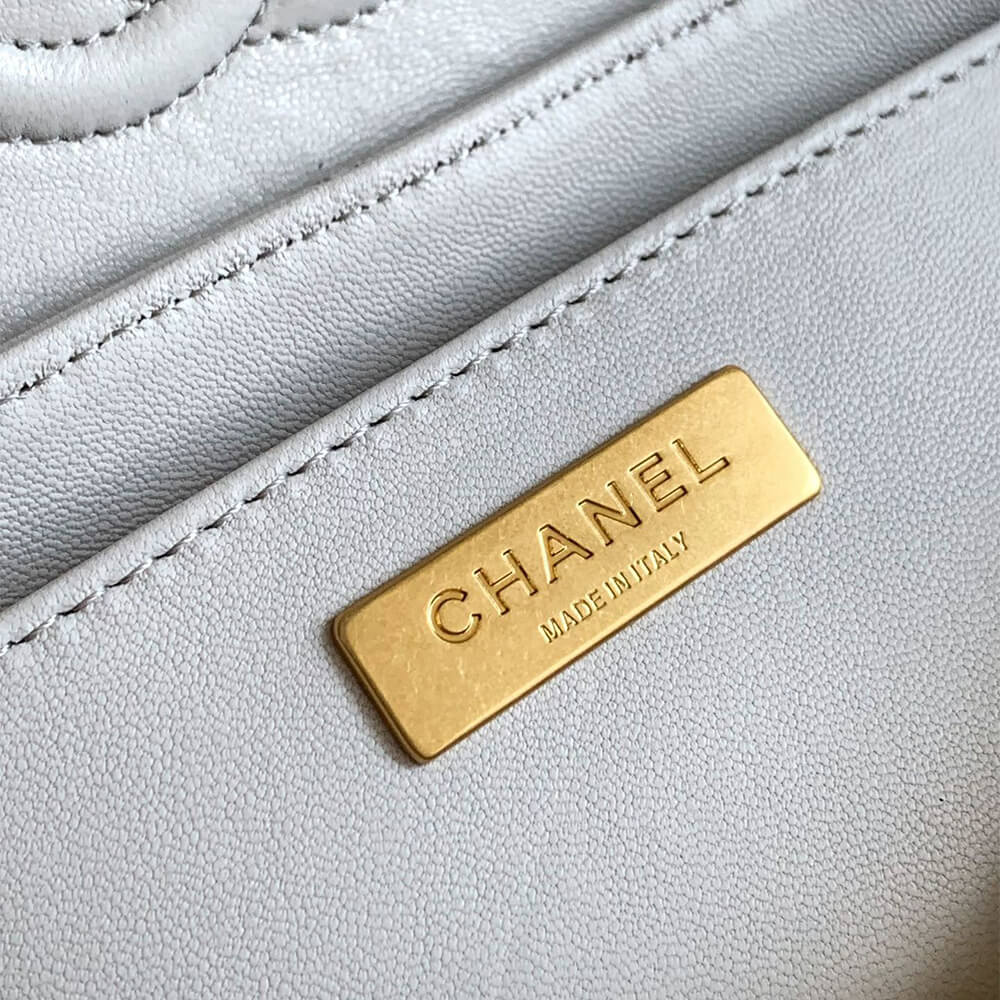 Ch**el mini flap bag with top handle(high-end grade)