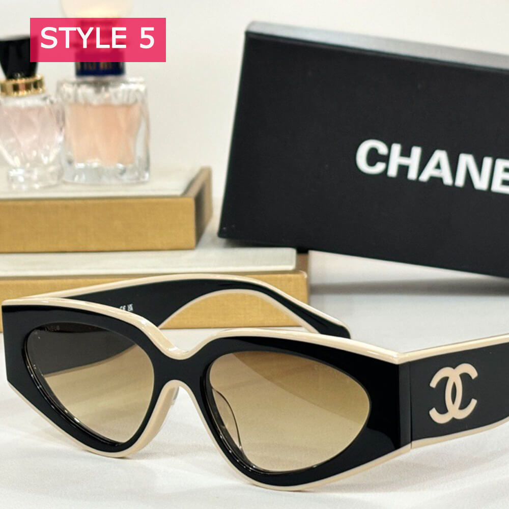 Ch**el cat eye sunglasses