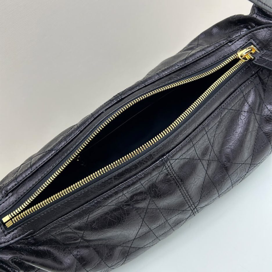 D10r large d-journey bag in crinkled calfskin(high-end grade)
