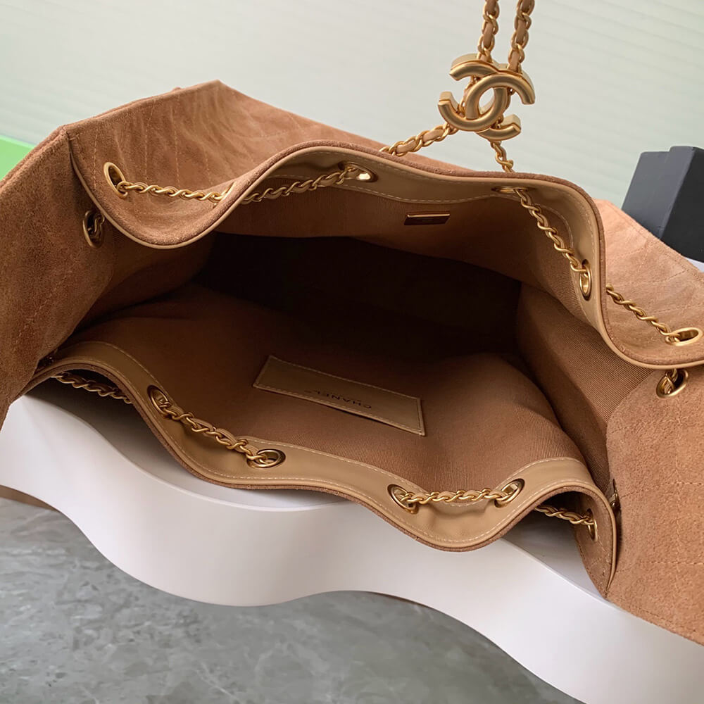 Ch**el 25 medium handbag suede(high-end grade)