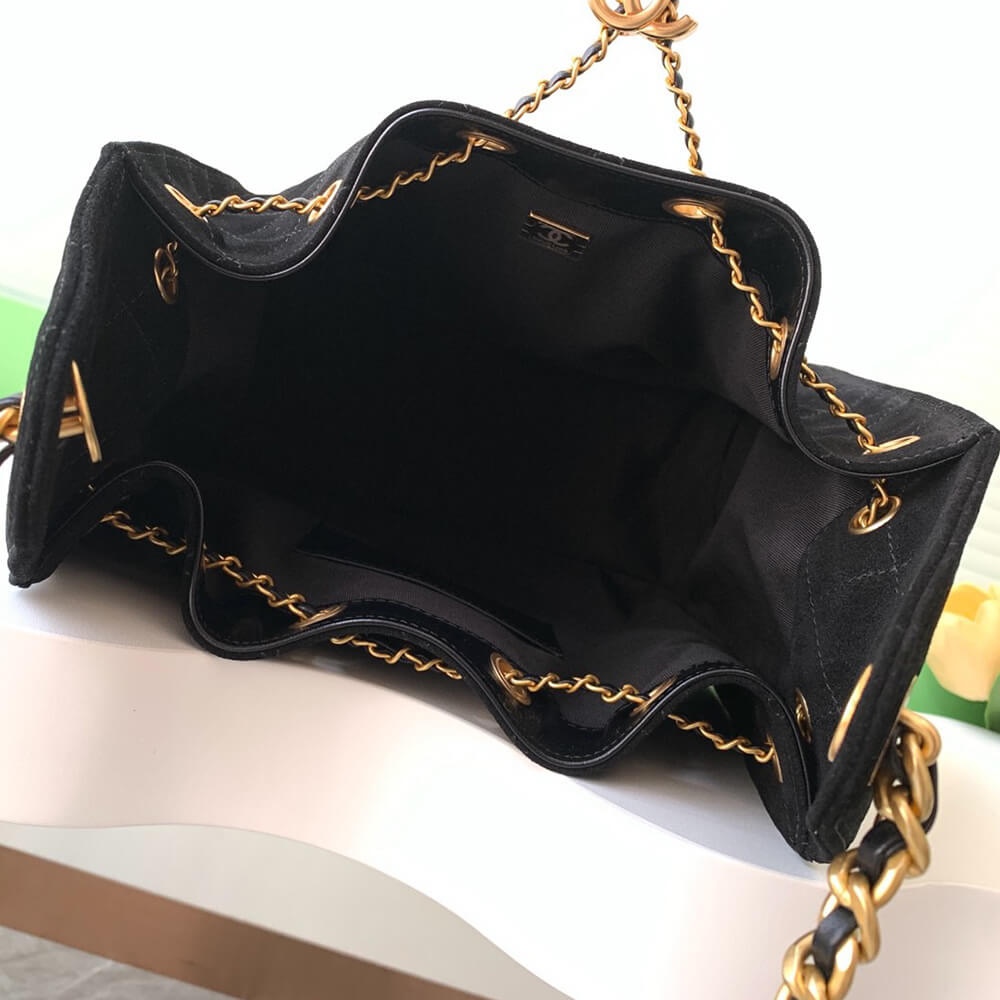 Ch**el 25 small handbag suede(high-end grade)