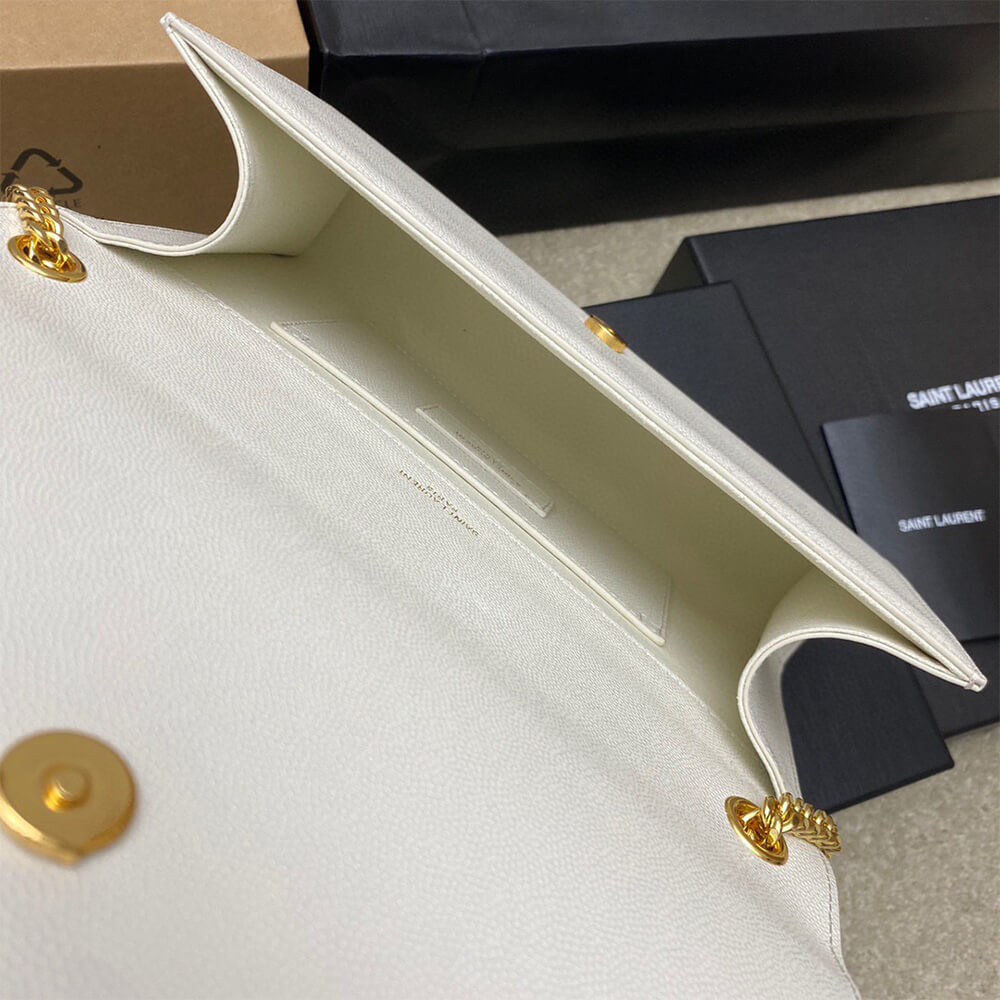Y51 kate medium in grain de poudre embossed leather