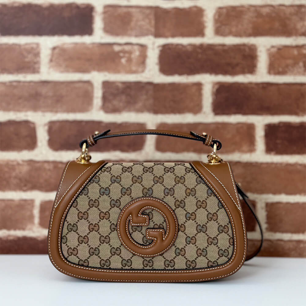 G*u*i blondie medium top handle bag