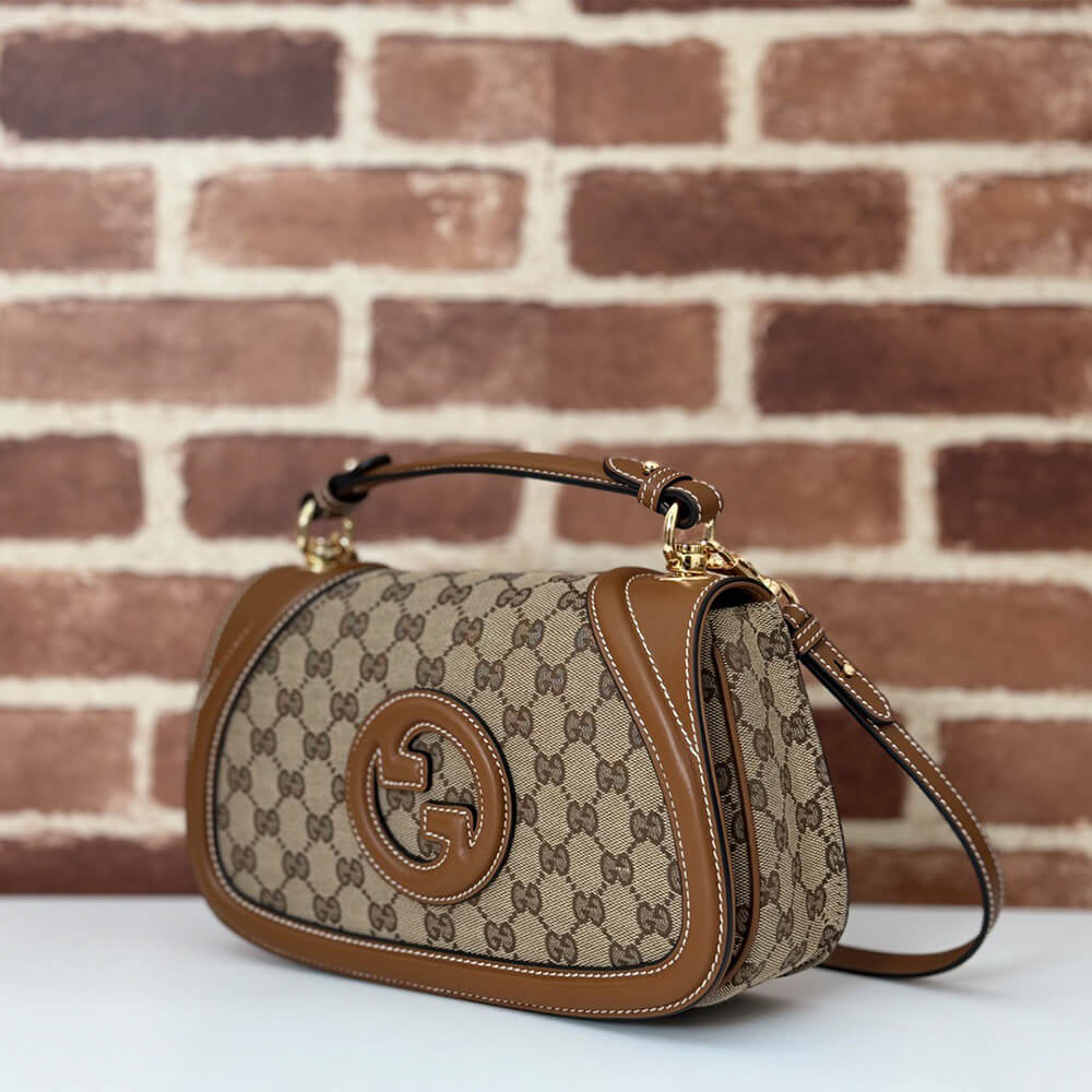 G*u*i blondie medium top handle bag