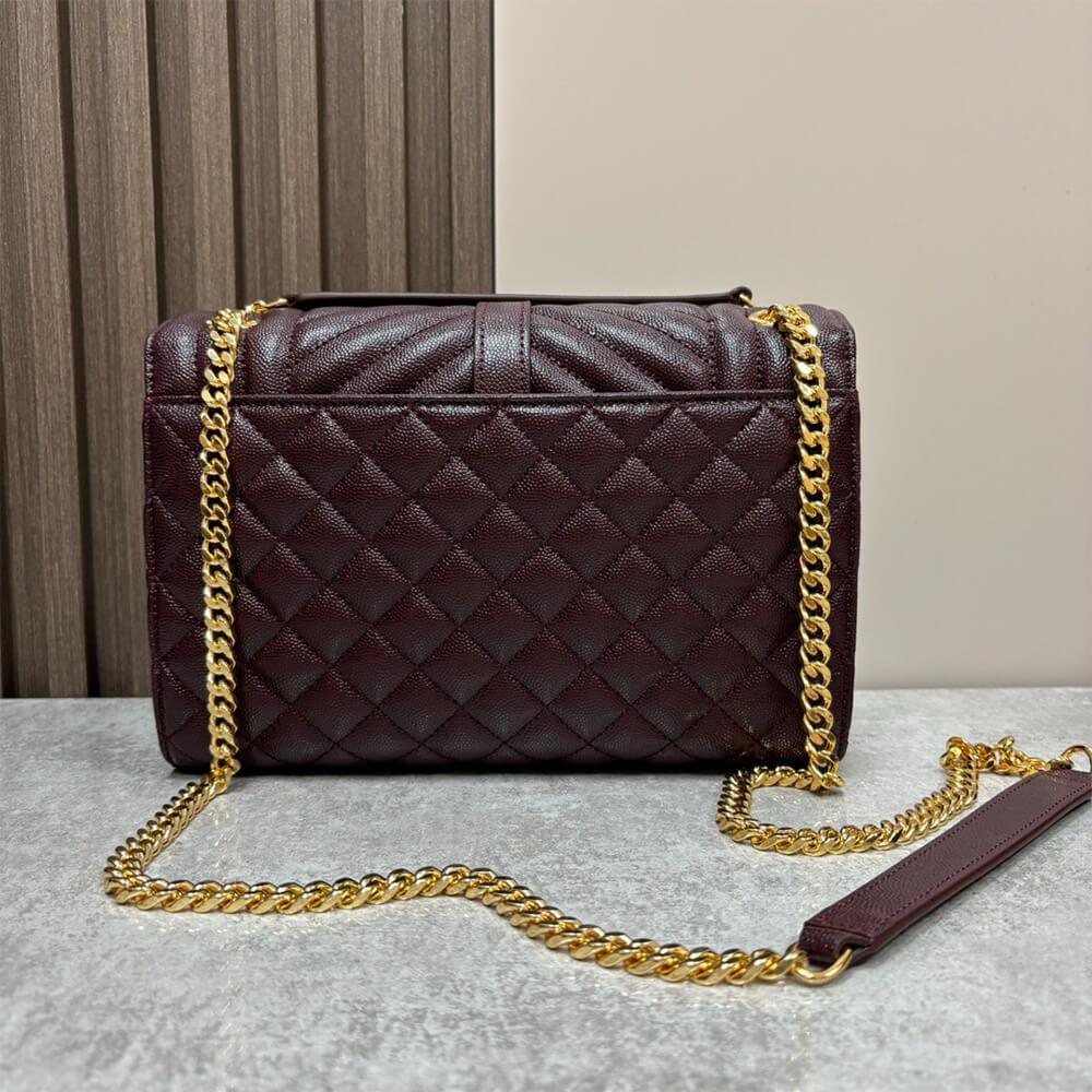 Y51 envelope medium in grained leather