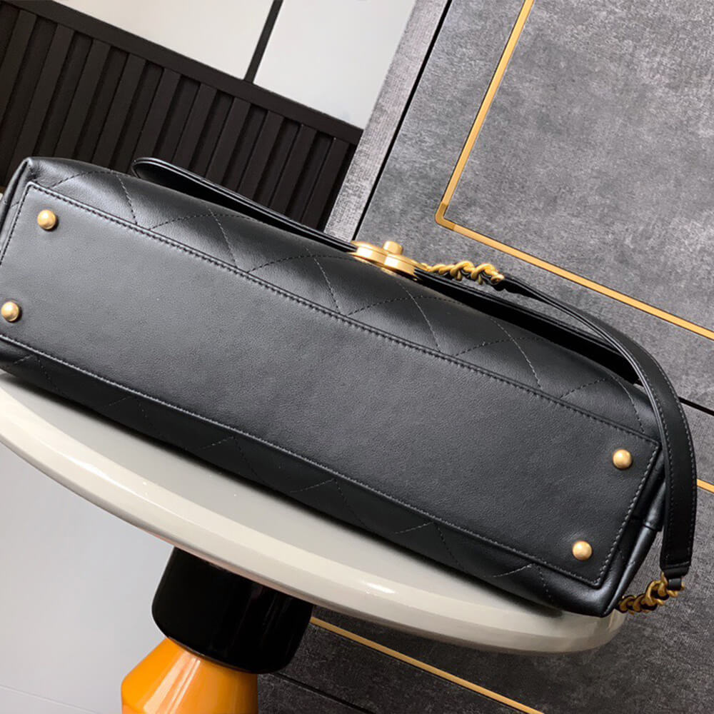Ch**el maxi flap bag with handle(high-end grade)