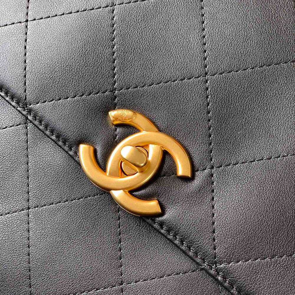 Ch**el maxi flap bag with handle(high-end grade)