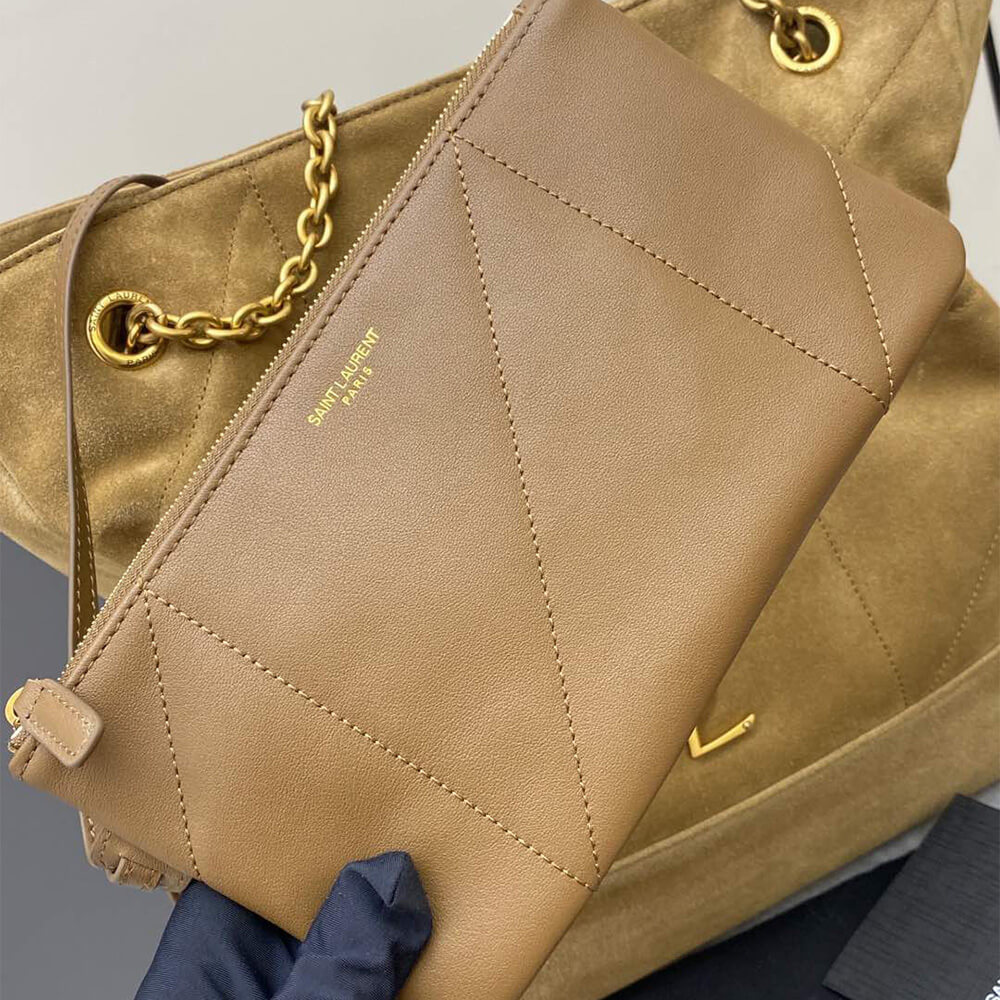 Y51 jamie 4.3 large pochon in suede(high-end grade)