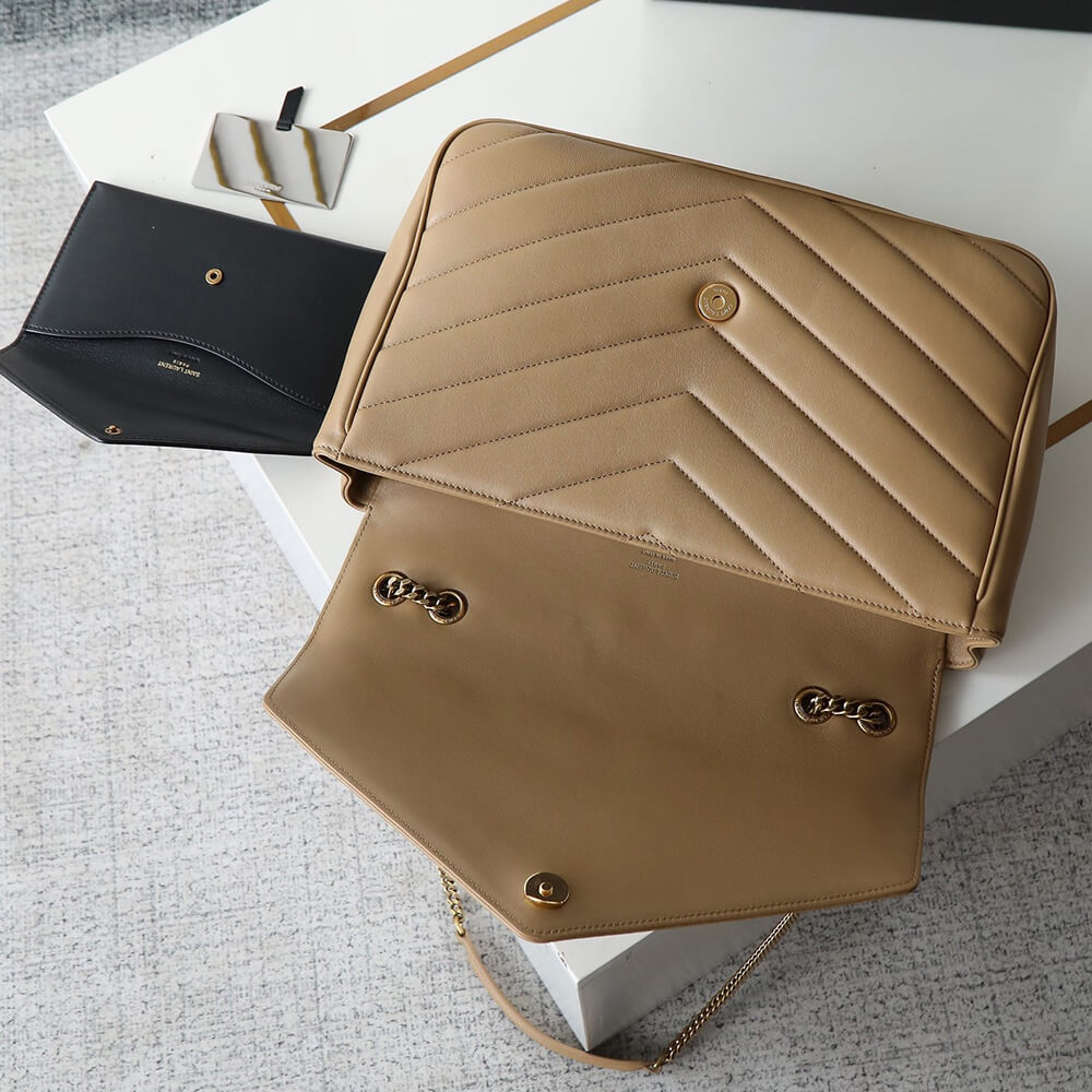 Y51 loulou large in matelasse lambskin(high-end grade)