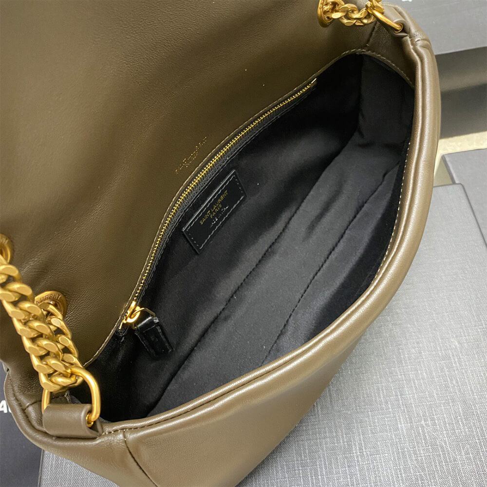 Y51 calypso small in plunged lambskin