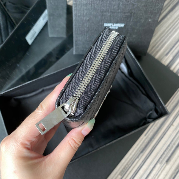 Y*L monogram zippy wallet