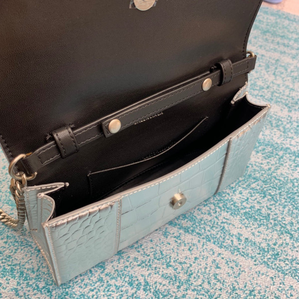 Ba*len*cia*ga  hourglass chain bag