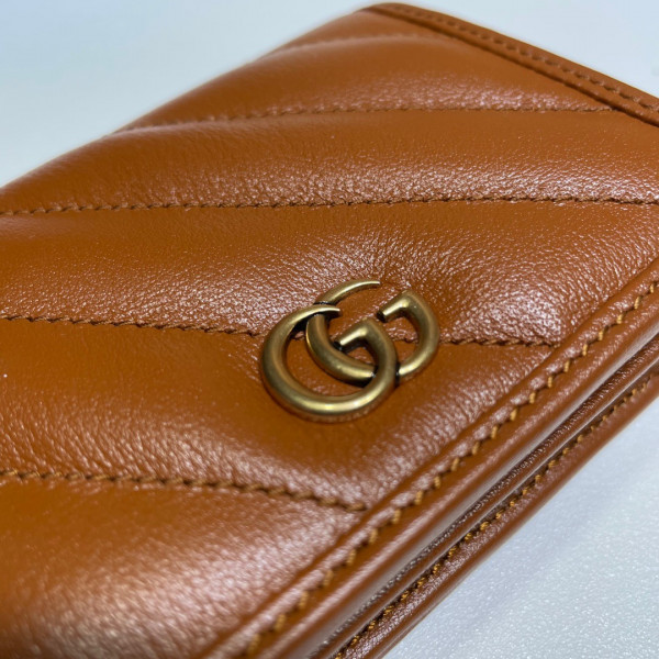 G*u*i gg marmont card case wallet