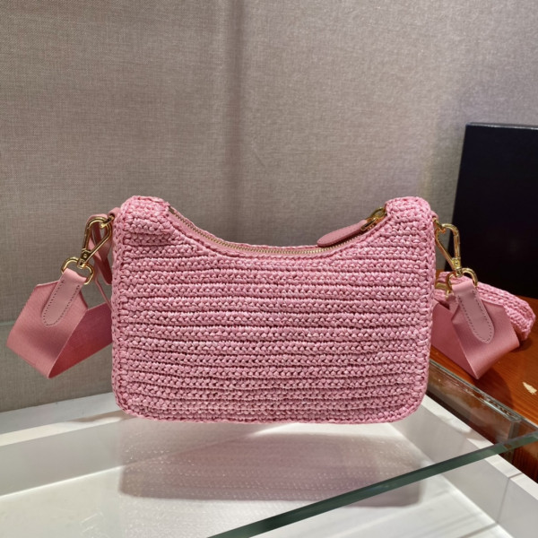 Pra*a re-edition 2005 raffia bag