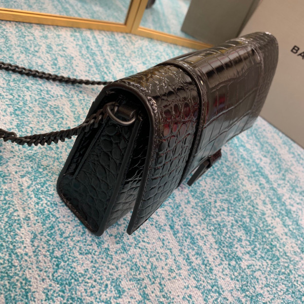 Ba*len*cia*ga  hourglass chain bag
