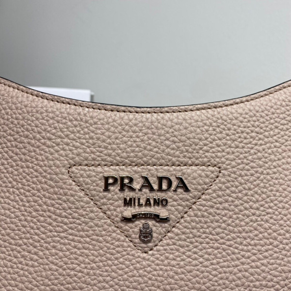 Pra*a leather hobo bag