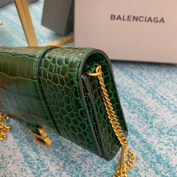 Ba*len*cia*ga  hourglass chain bag