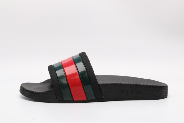 G*u*i web rubber slide sandal
