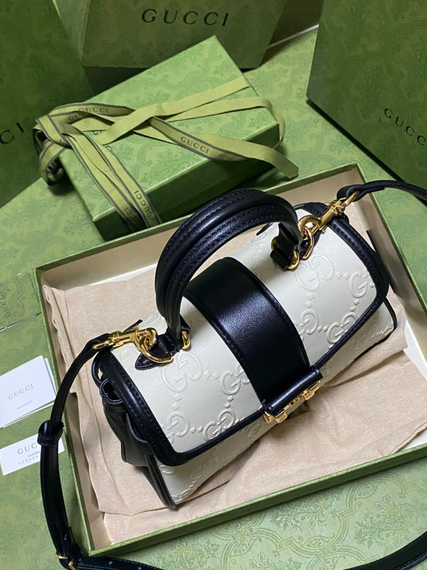 G*u*i small gg top handle bag
