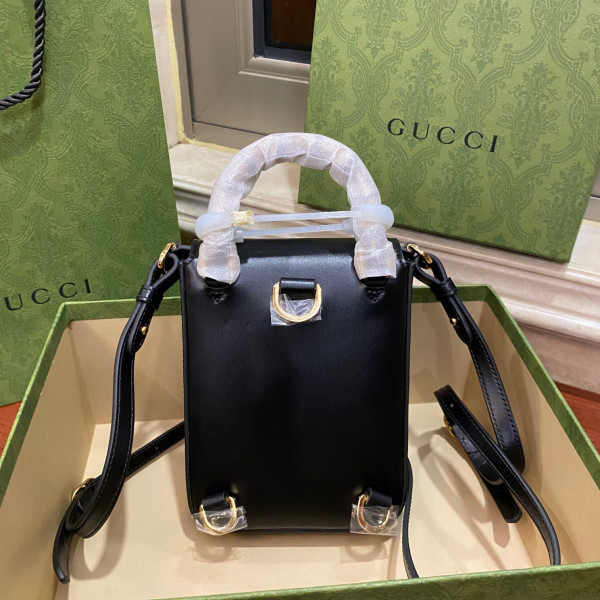 G*u*i bamboo mini handbag