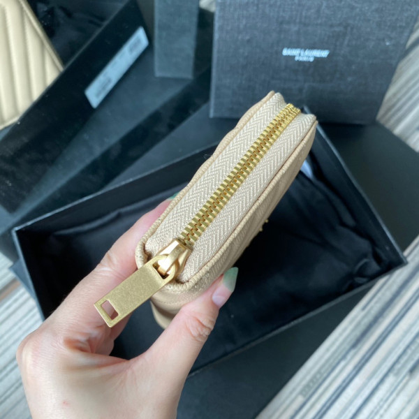Y*L monogram zippy wallet