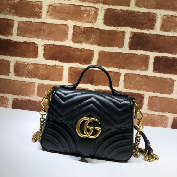 G*u*i gg marmont mini top handle bag
