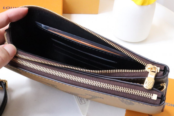 l0*is V*t0n double zip pochette