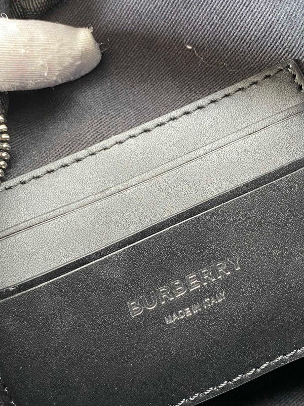 B**rry check crossbody bag