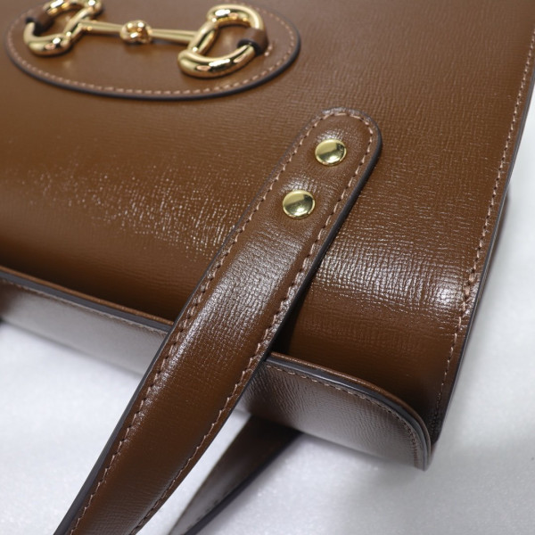 G*u*i 1955 horsebit small top handle bag
