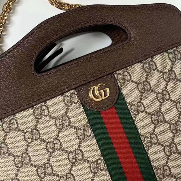 G*u*i ophidia small tote with web