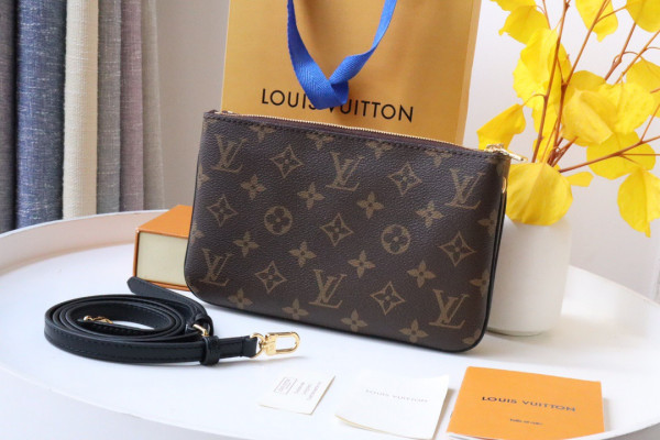 l0*is V*t0n double zip pochette