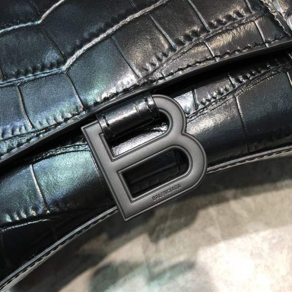 Ba*len*cia*ga hourglass small top handle bag