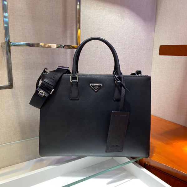 Pra*a galleria saffiano bag