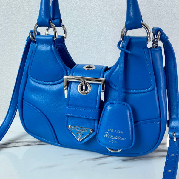 Pra*a moon padded nappa-leather bag