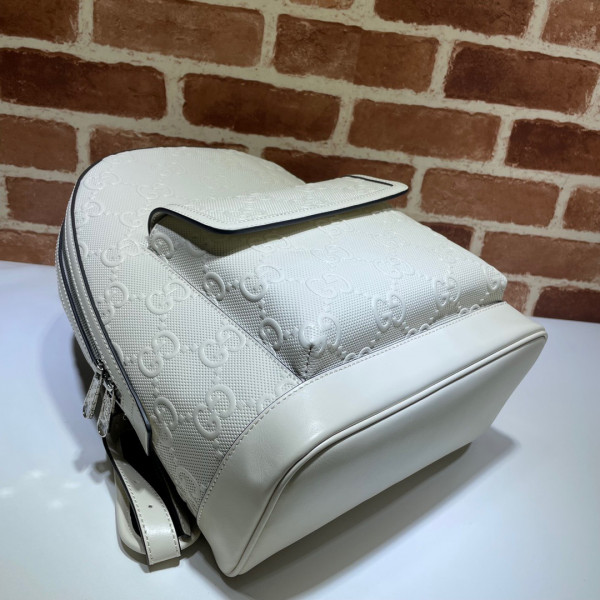 G*u*i gg embossed backpack