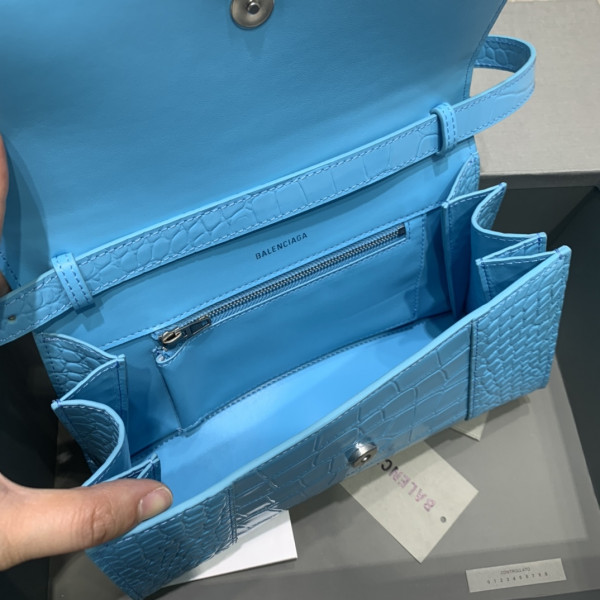 Ba*len*cia*ga  hourglass chain bag