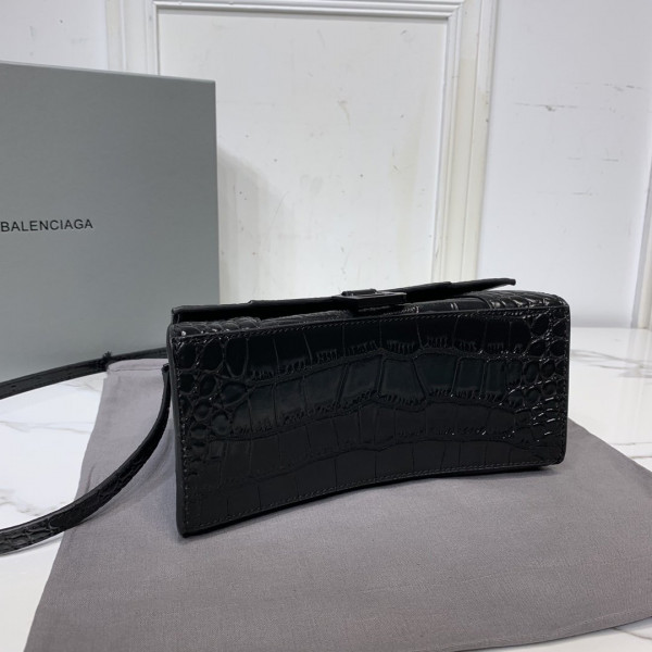 Ba*len*cia*ga hourglass small top handle bag