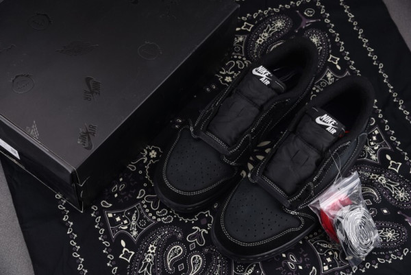 Jordan 1 Retro Low OG SP Travis Scott Black Phantom DM7866-100