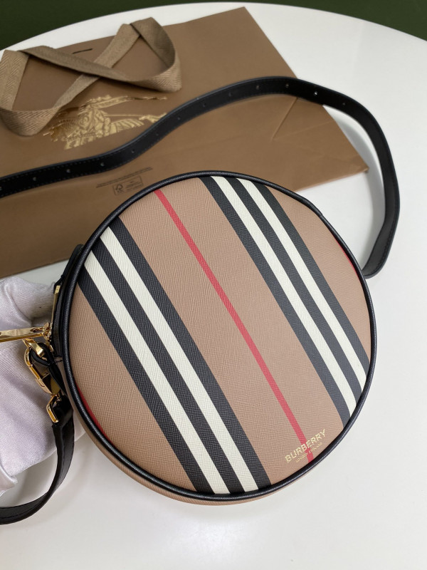 B**rry icon stripe e-canvas l0*ise bag