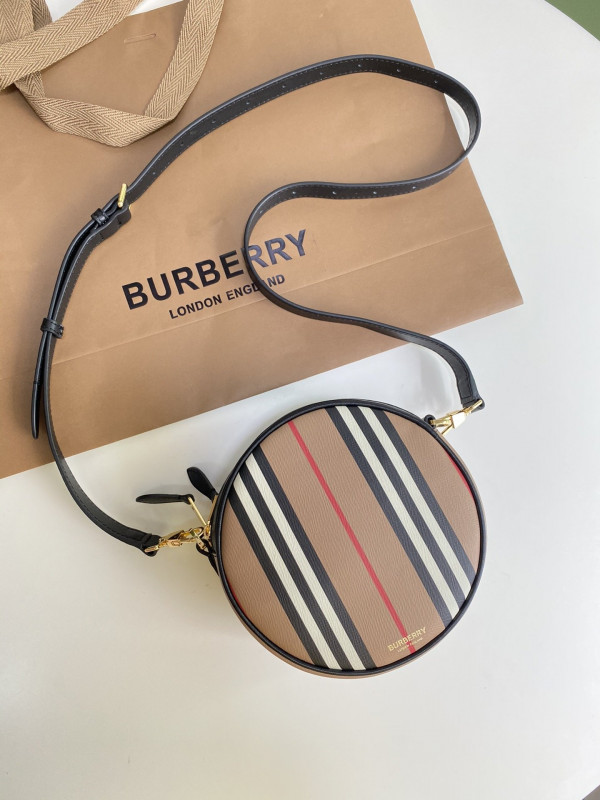 B**rry icon stripe e-canvas l0*ise bag