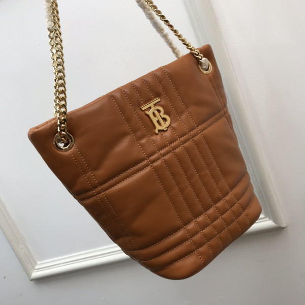B**rry small quilted lambskin lola bucket bag