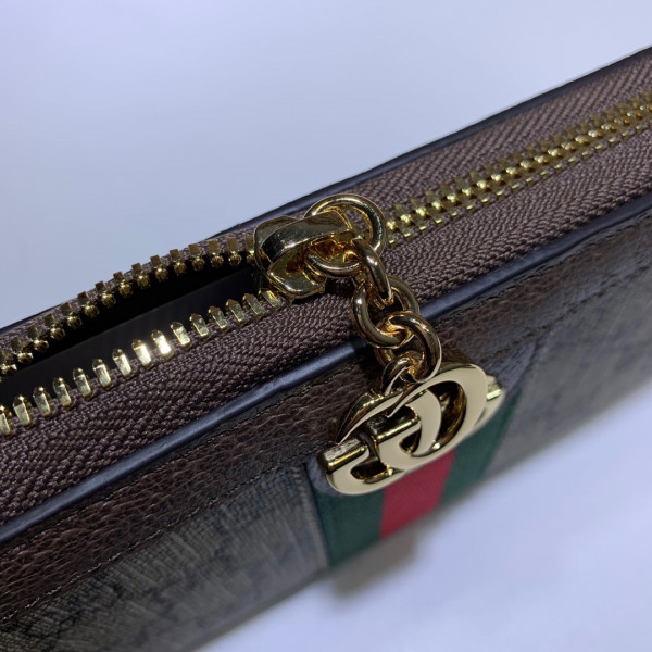 G*u*i ophidia gg zip around wallet