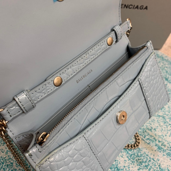 Ba*len*cia*ga  hourglass chain bag