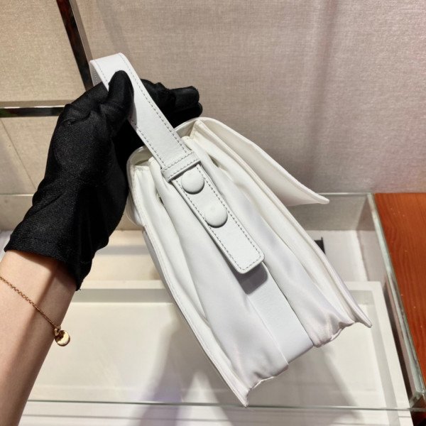 Pra*a medium padded nylon shoulder bag
