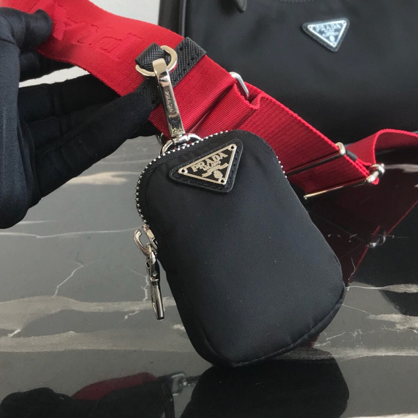 Pra*a nylon hobo bag